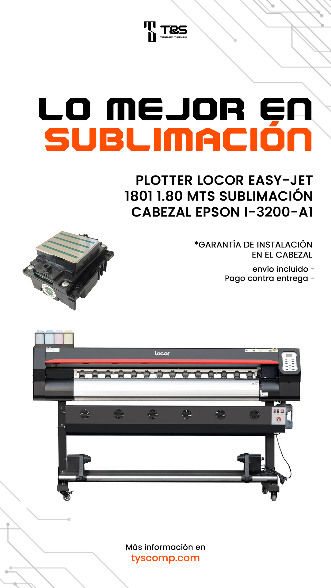 Lo mejor en sublimación T&S Historia_