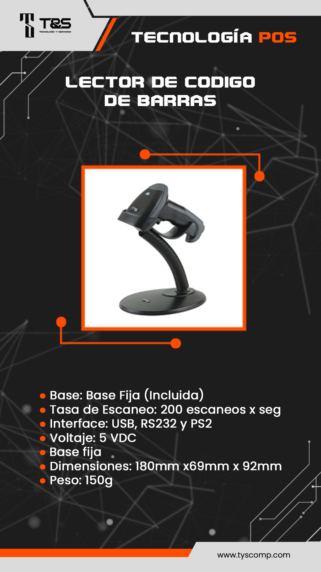 T&S LECTOR DE CODIGO Historia